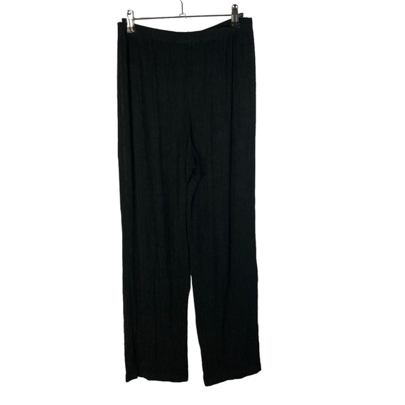 Coldwater Creek Black Vintage Pull On Pants S - Picture 2 of 3